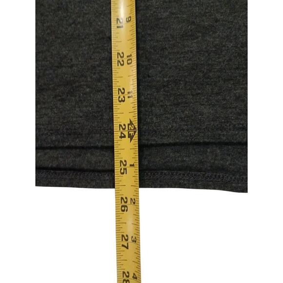 Glam T-SHIRT Women's Size M GRAY White Letters Barbiecore Boho Choose Your Happy - Picture 6 of 8